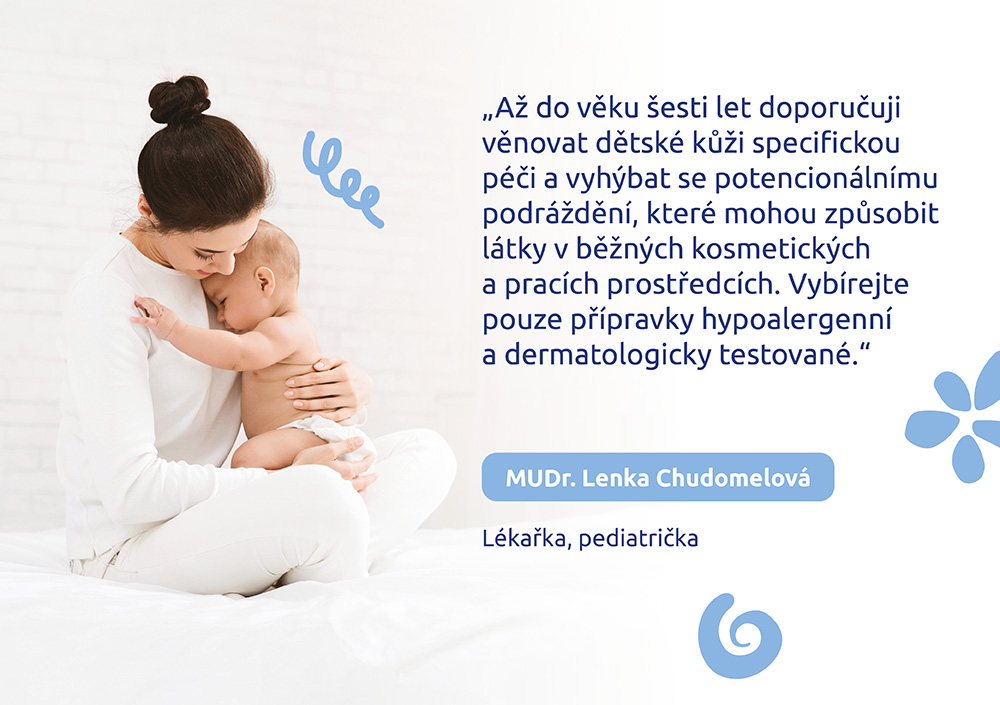 Vyzkoušejte šetrné prací prostředky Lovela Baby